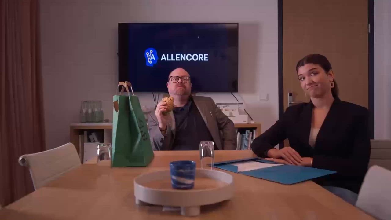 A frame from 'The Backdoor', a narrative short film produced by Seceda Studios.